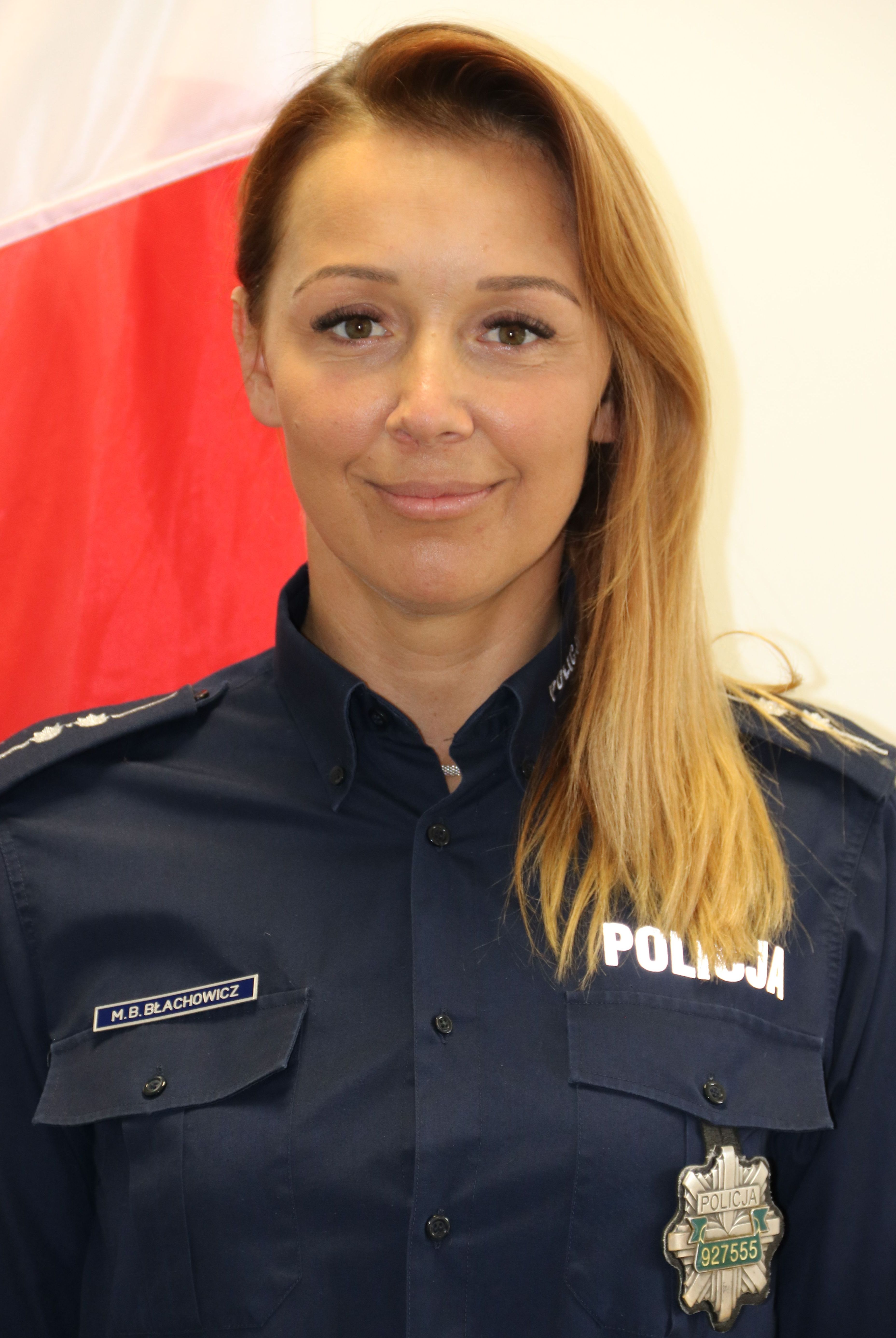 Zdjęcie Rzecznika Prasowego Komendy Powiatowej Policji w Aleksandrowie Kujawskim